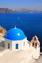 Image showing Santorini island Greece