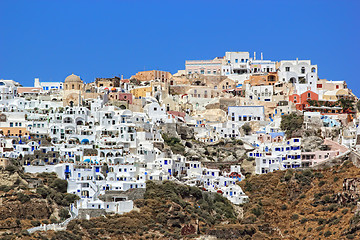 Image showing Santorini island Greece