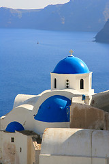 Image showing Santorini island Greece