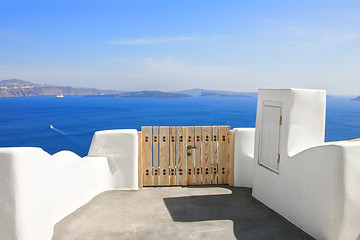 Image showing Gate to the sea