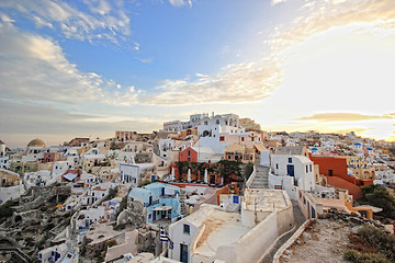 Image showing Santorini island Greece