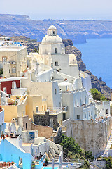 Image showing Santorini island Greece