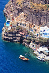 Image showing Santorini island Greece