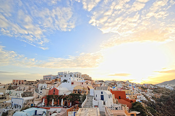 Image showing Santorini island Greece
