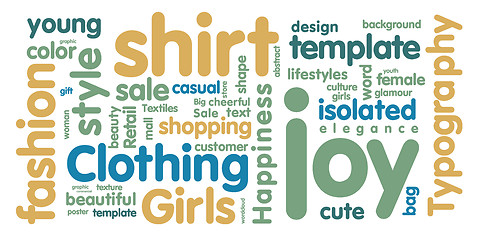 Image showing Tag cloud