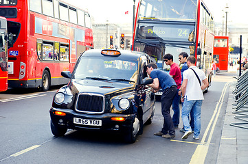 Image showing London traffic