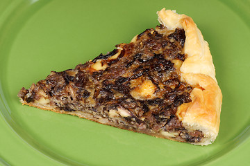 Image showing Rustic french quiche