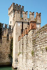 Image showing Scaligers castle of Sirmione