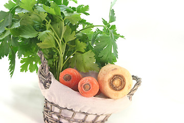 Image showing Soup vegetables