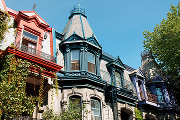 Image showing Victorian houses