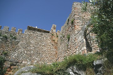 Image showing Walls of Alanya Castle