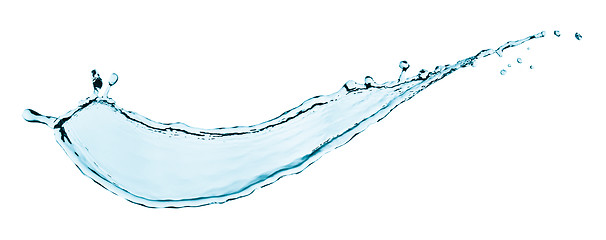 Image showing water splashing