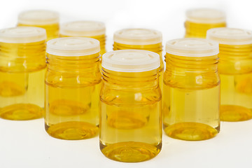 Image showing cosmetic glass containers