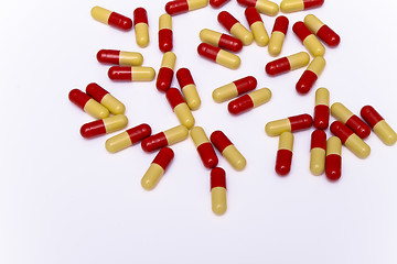 Image showing colorful capsules