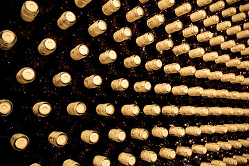 Image showing wine bottles