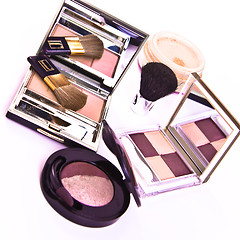 Image showing makeup collection