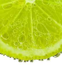 Image showing lime with bubbles