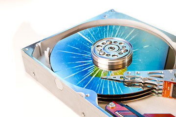 Image showing hard drive internals