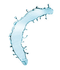 Image showing water splashing