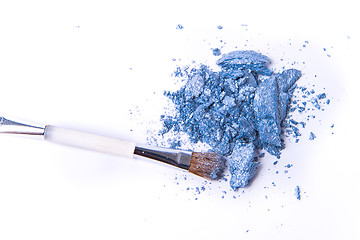 Image showing crushed eyeshadow