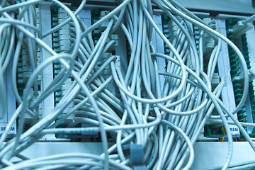 Image showing ethernet cables