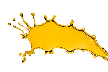 Image showing orange splash