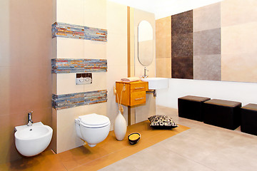 Image showing Marble bathroom