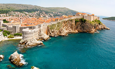 Image showing Dubrovnik walls