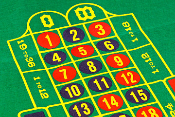 Image showing Casino table