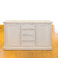 Image showing White cupboard
