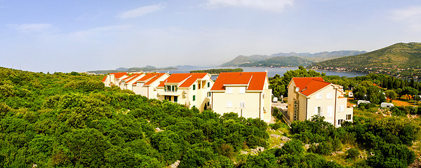 Image showing Seaside apartments