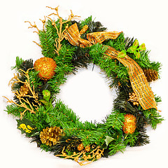 Image showing Holiday wreath