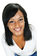 Image showing Young woman smiling