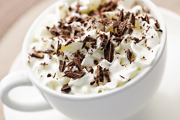 Image showing Hot chocolate