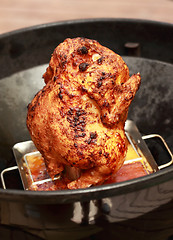 Image showing Chicken on grill