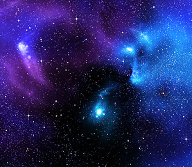 Image showing starry background of deep outer space