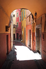 Image showing street of menton