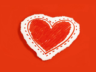 Image showing paper heart 