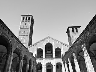 Image showing Sant Ambrogio church, Milan