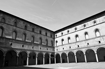 Image showing Castello Sforzesco, Milan