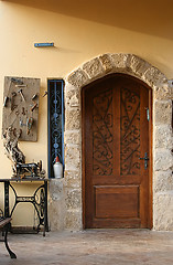 Image showing Fancy front entryway