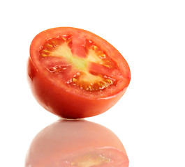 Image showing red truss tomato