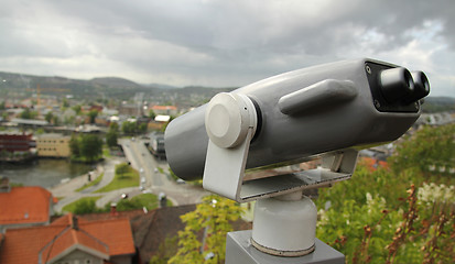 Image showing Binoculars for hire.