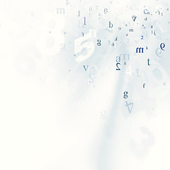 Image showing Abstract mathematics background