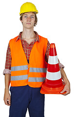 Image showing High visibility vest