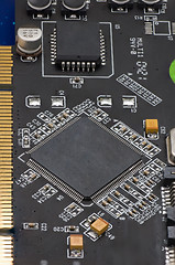 Image showing Dusty Circuit board