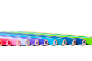 Image showing Multicolored pencils