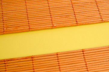 Image showing Bamboo Mat background