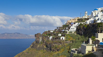 Image showing Santorini view