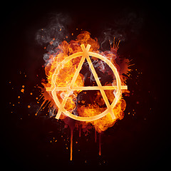 Image showing Fire Swirl Anarchy